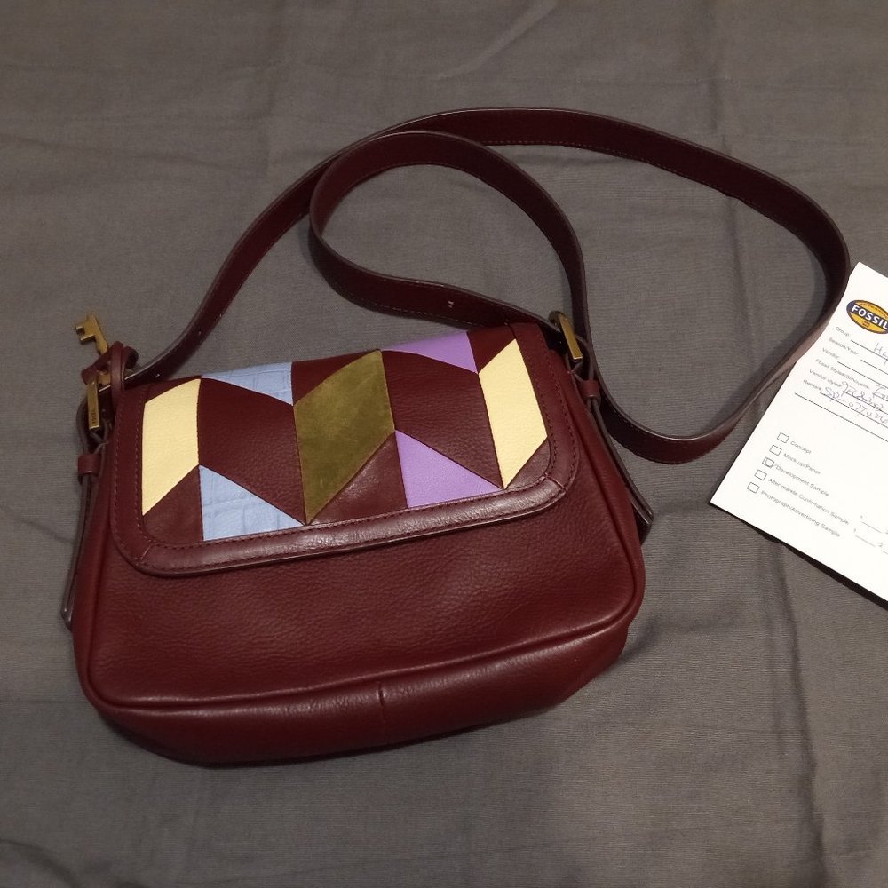 FOSSIL🎁Patchwork Crossbody